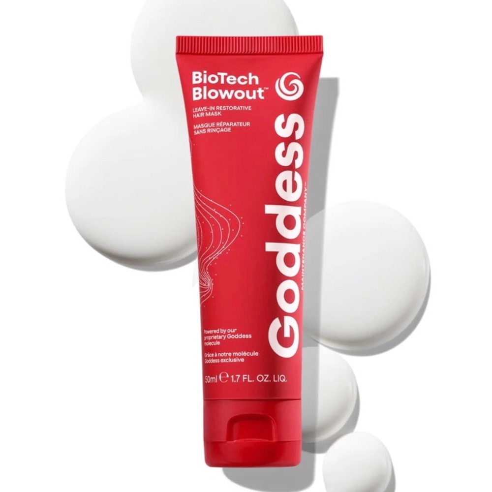 Goddess Biotech Blowout Leave-In Restorative Hair Mask - 1.7 fl oz